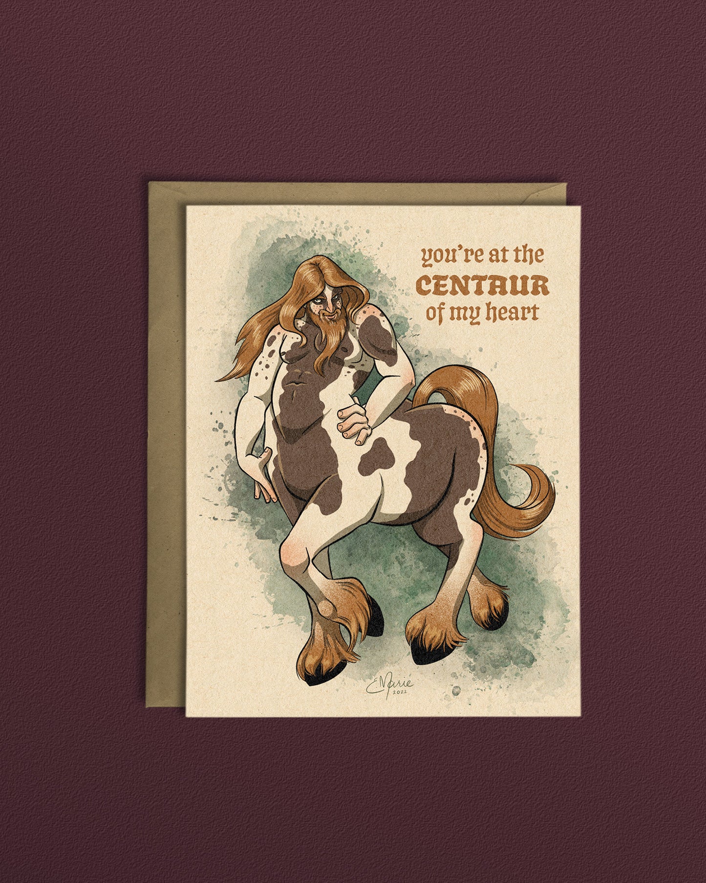 Centaur Of My Heart Greeting Card