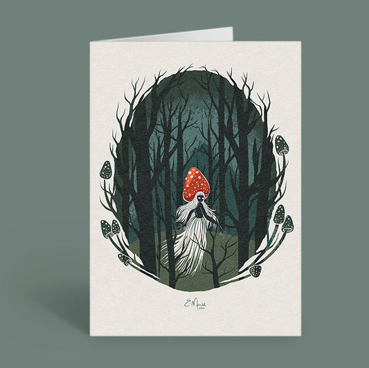 Forest Mushie Greeting Card