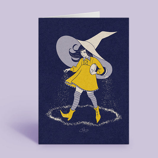 Salty Witch Greeting Card