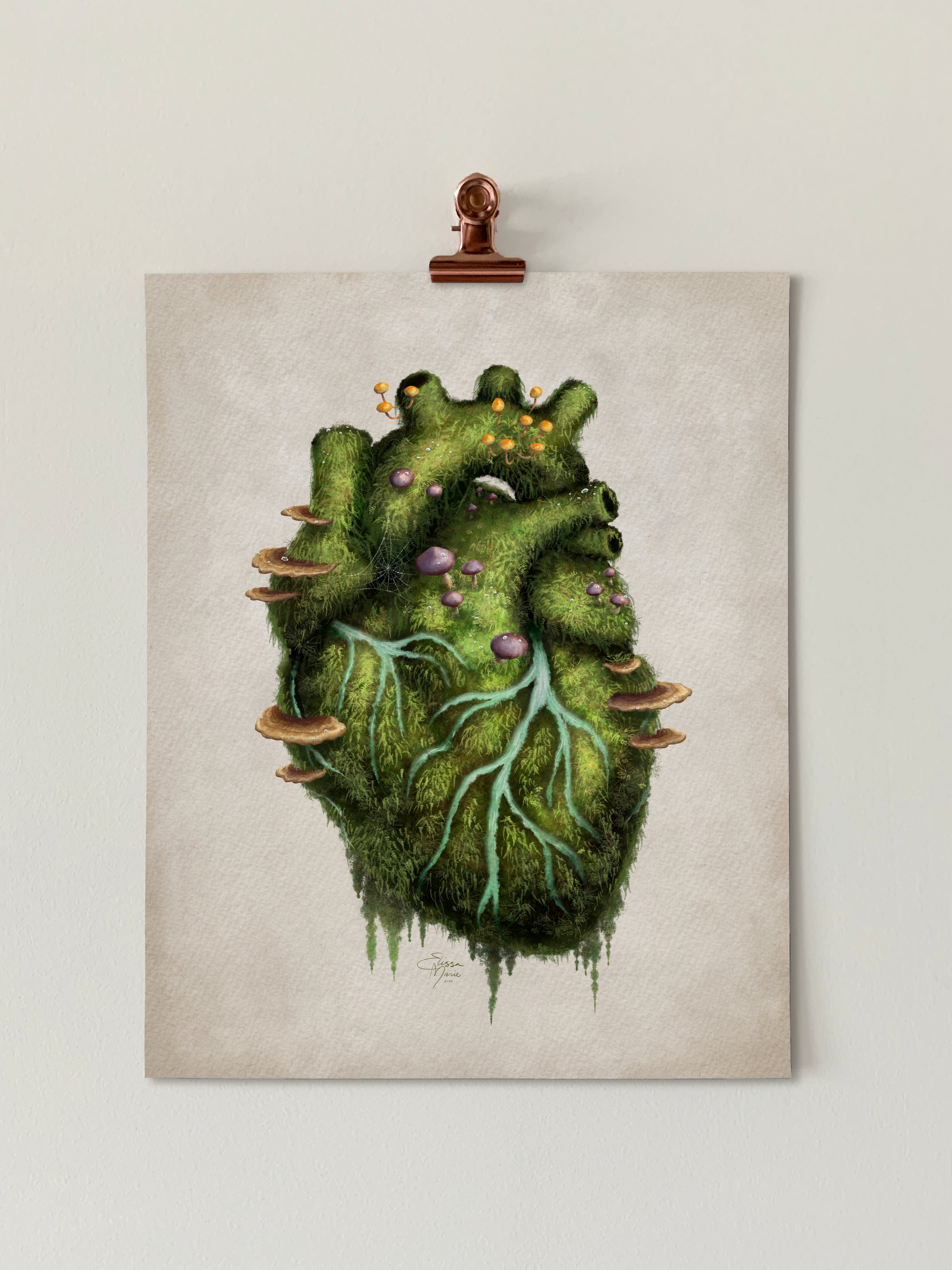 Wild Heart Art Print – Elissa Marie Creative