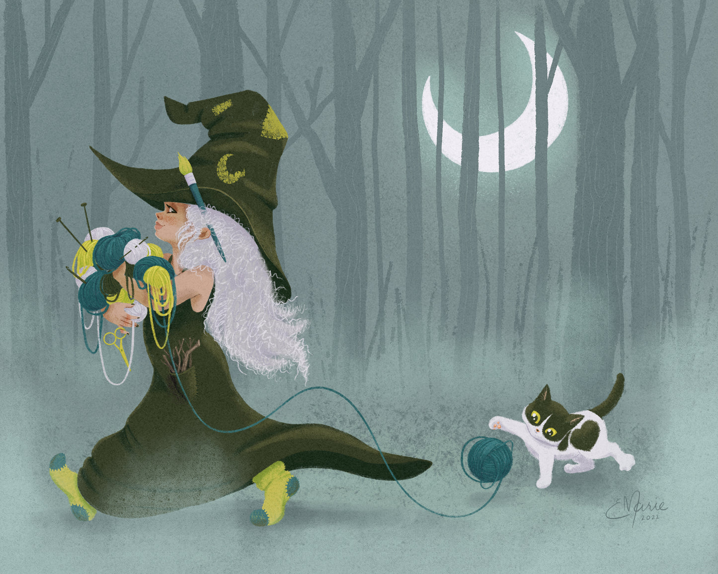 Witch Crafts Art Print