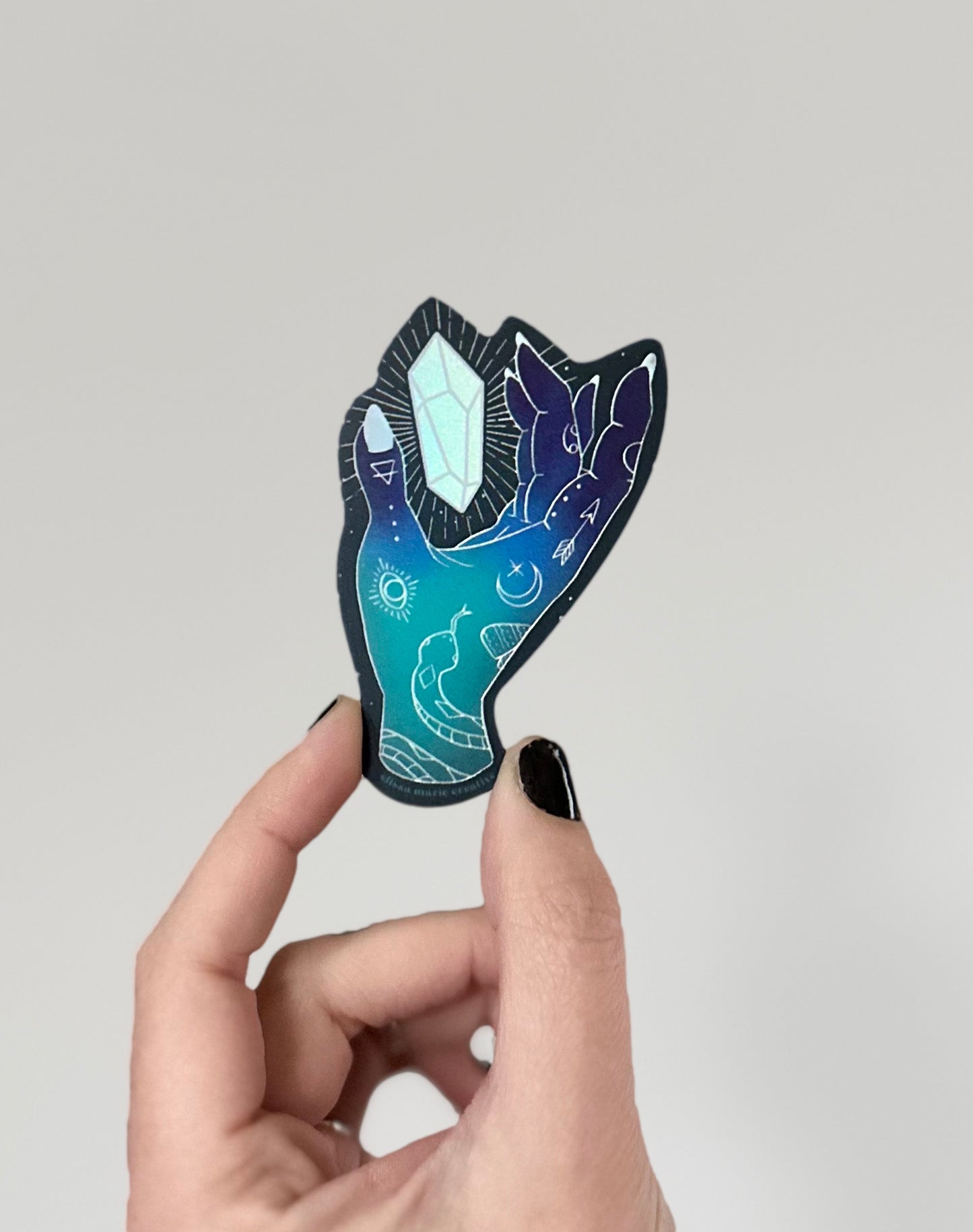 Crystal Magic Holo Sticker