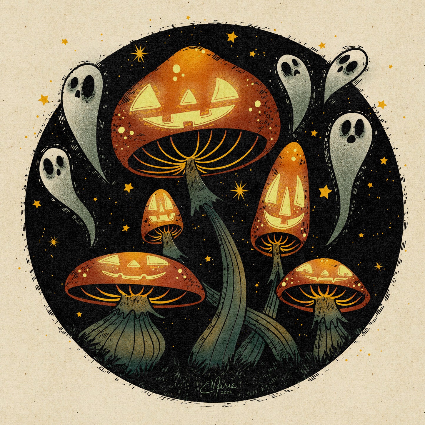 Wicked Woods Art Print