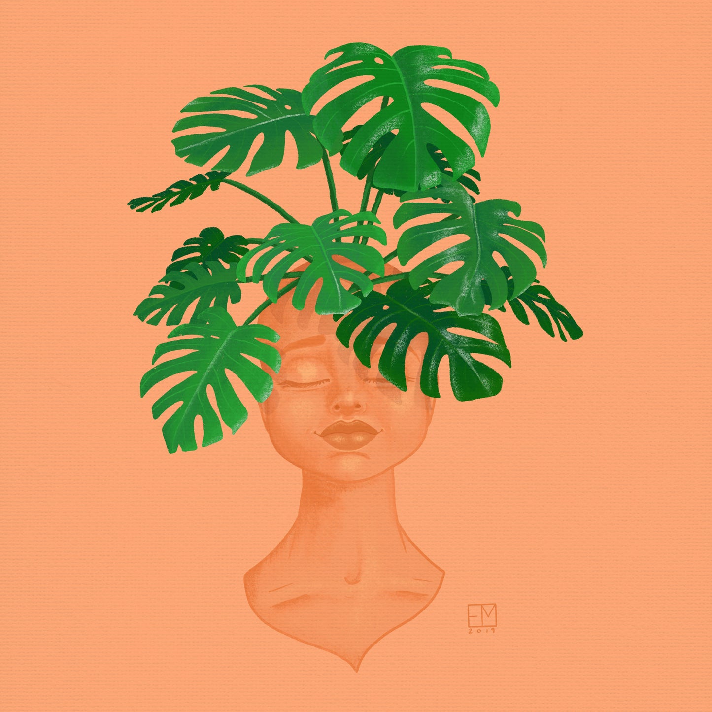 Plant Lady No. 3 Art Print