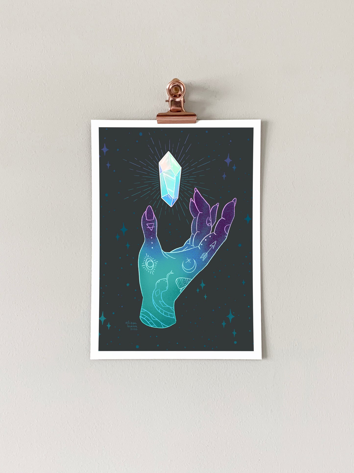 Crystal Magic Art Print