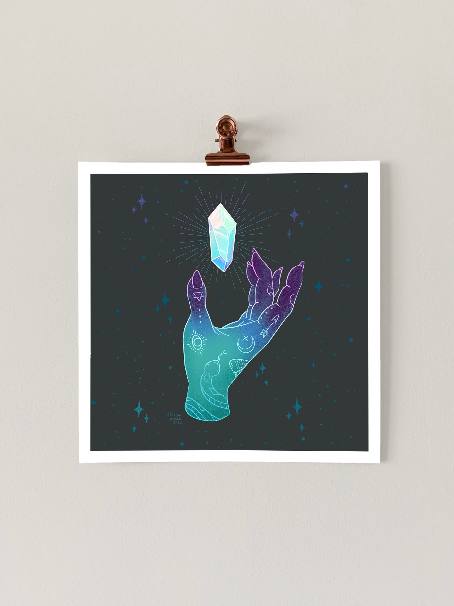 Crystal Magic Art Print