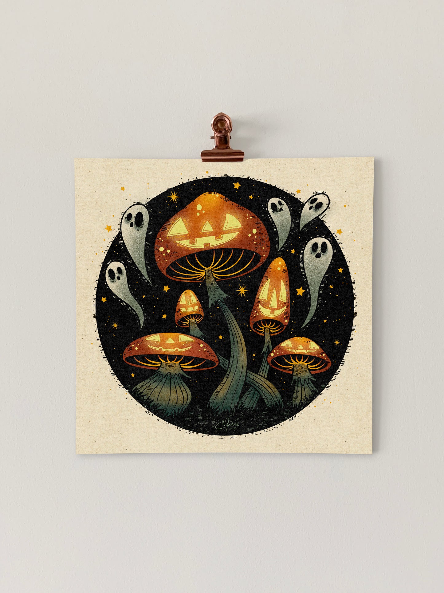 Wicked Woods Art Print