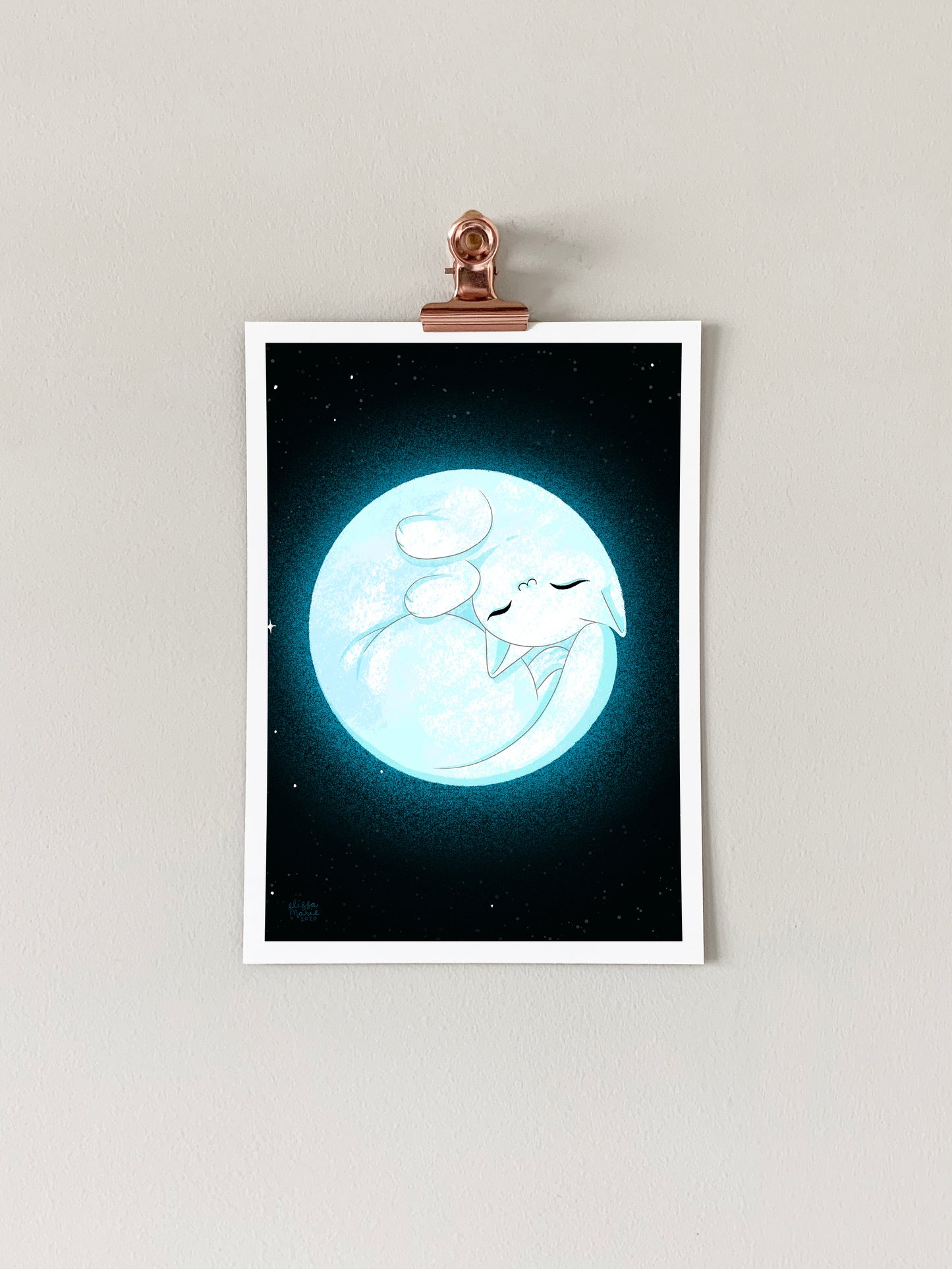 Full Mewn Art Print