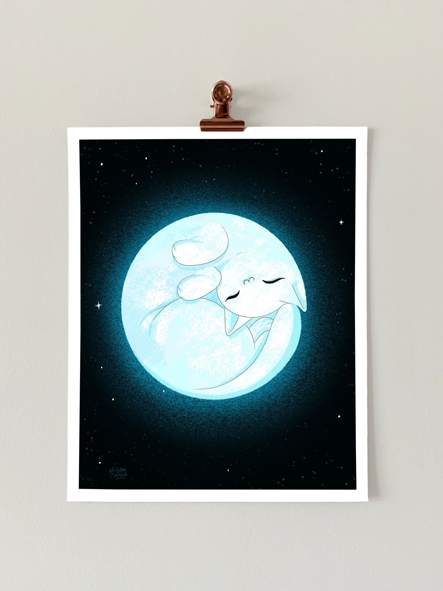 Full Mewn Art Print