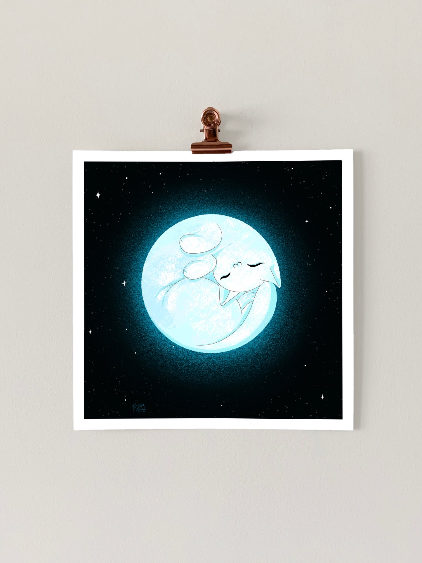 Full Mewn Art Print