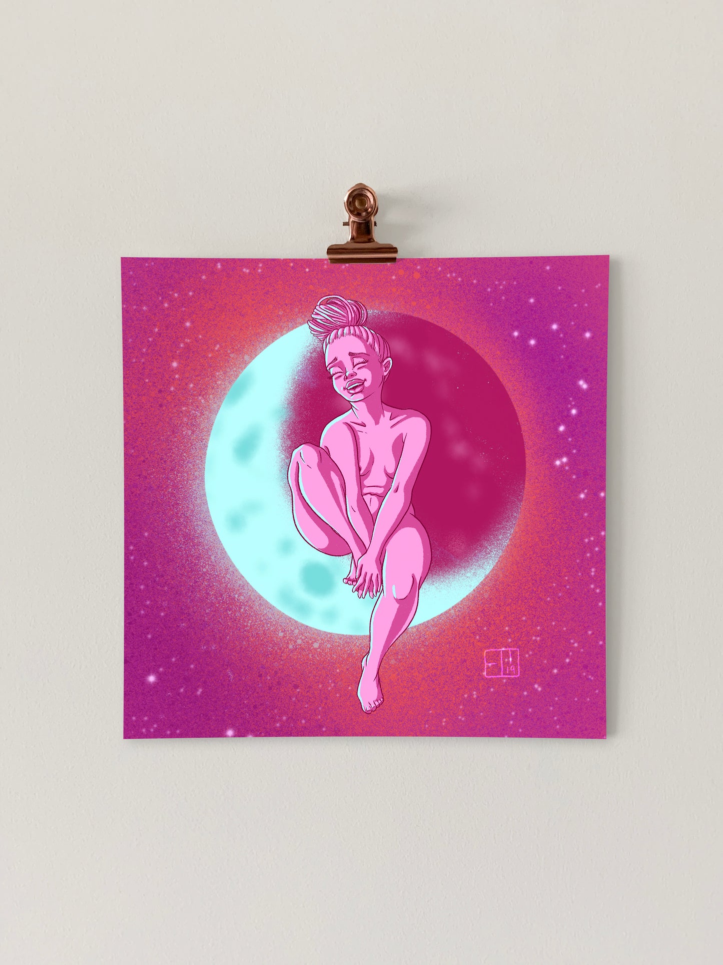 Moon Ladies: Self-Care Art Print