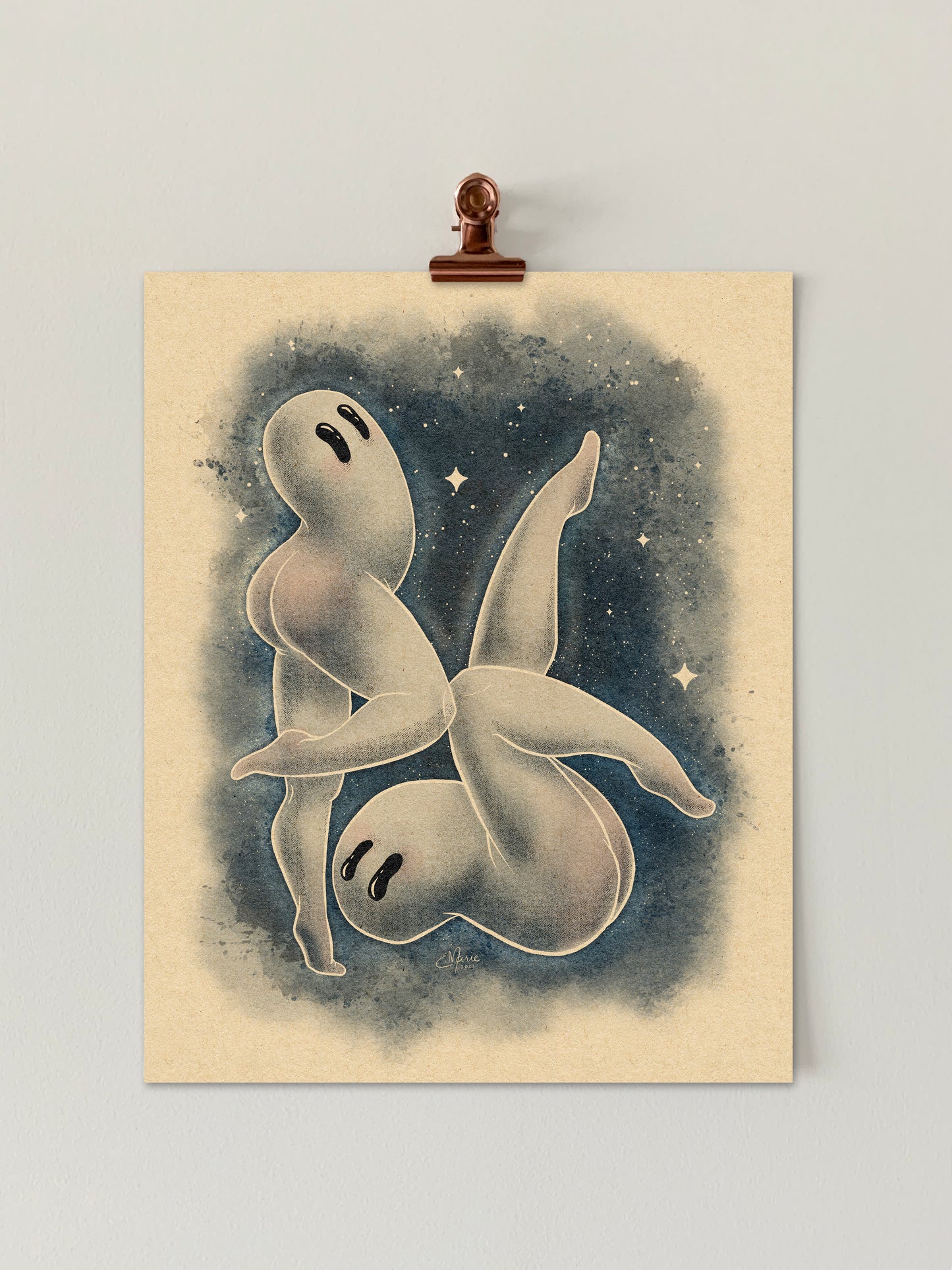 Fresno Nightcrawler Pinup Art Print