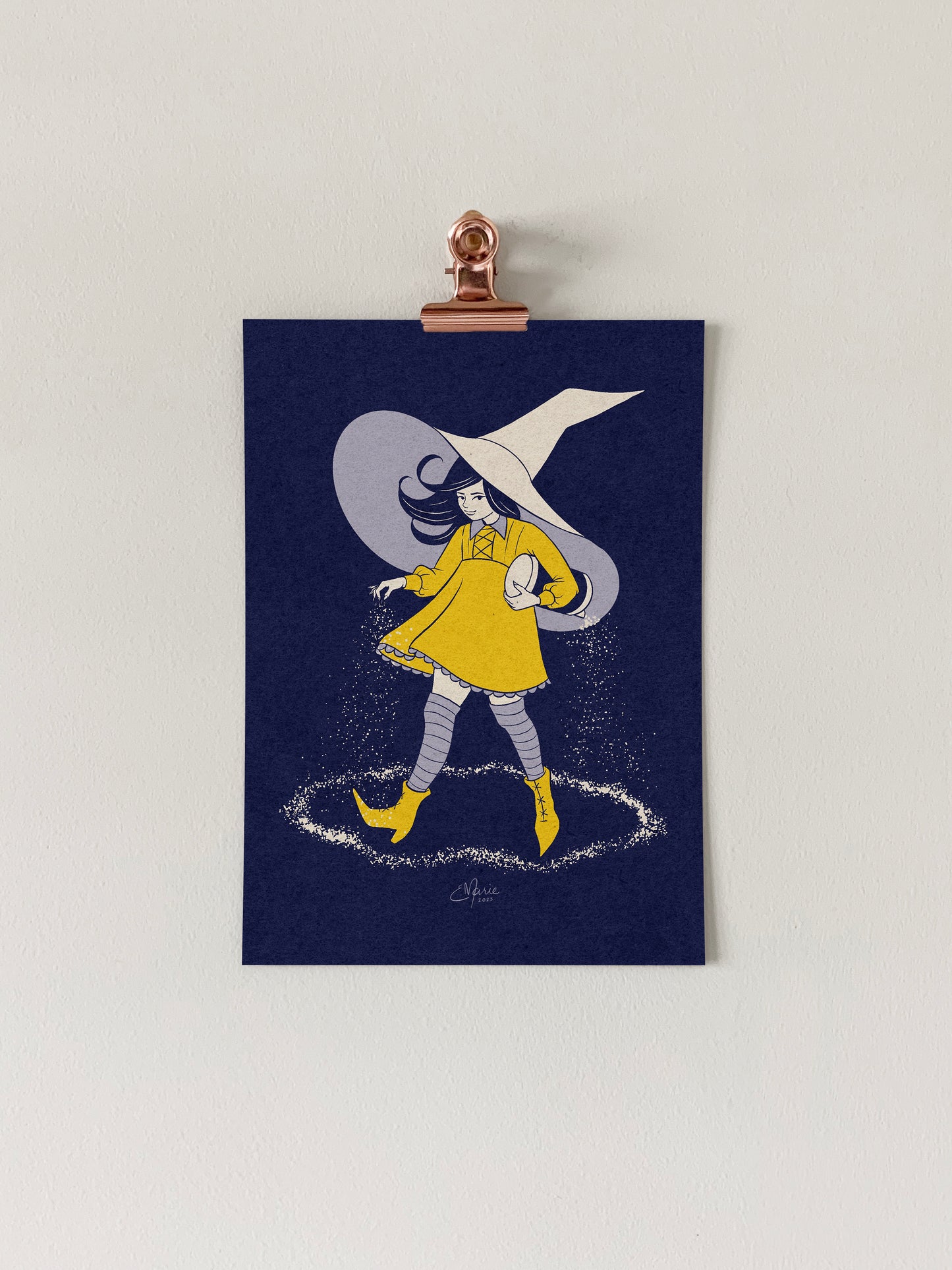 Salty Witch Art Print