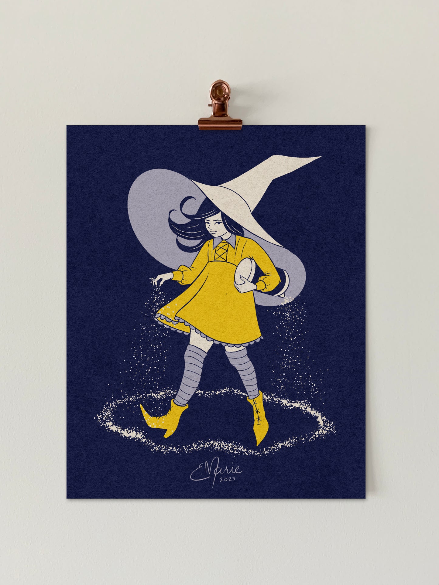 Salty Witch Art Print