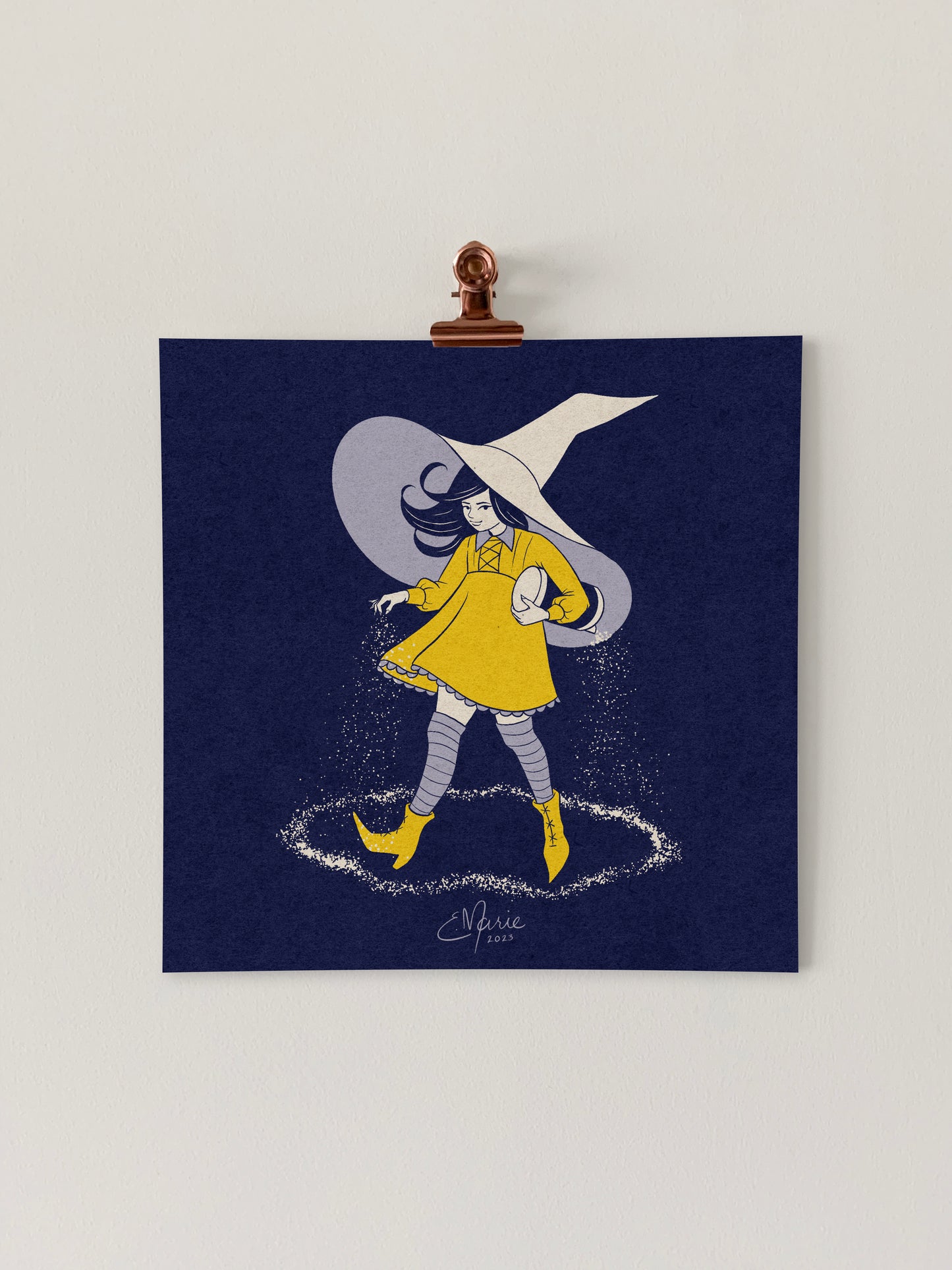 Salty Witch Art Print