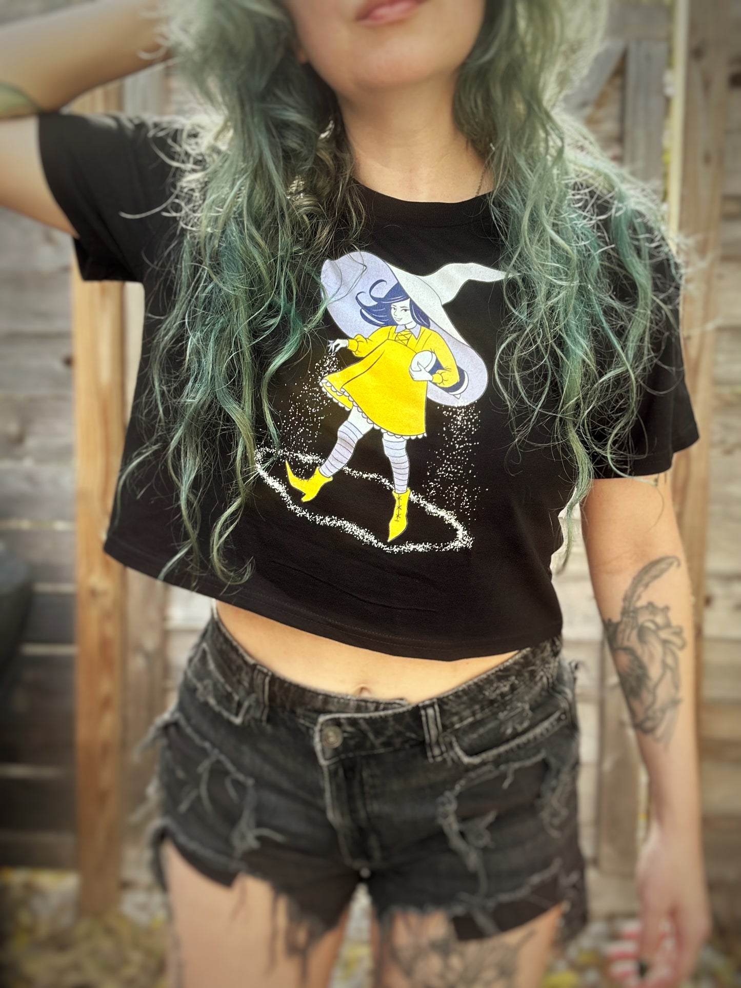 Salty Witch Crop Top