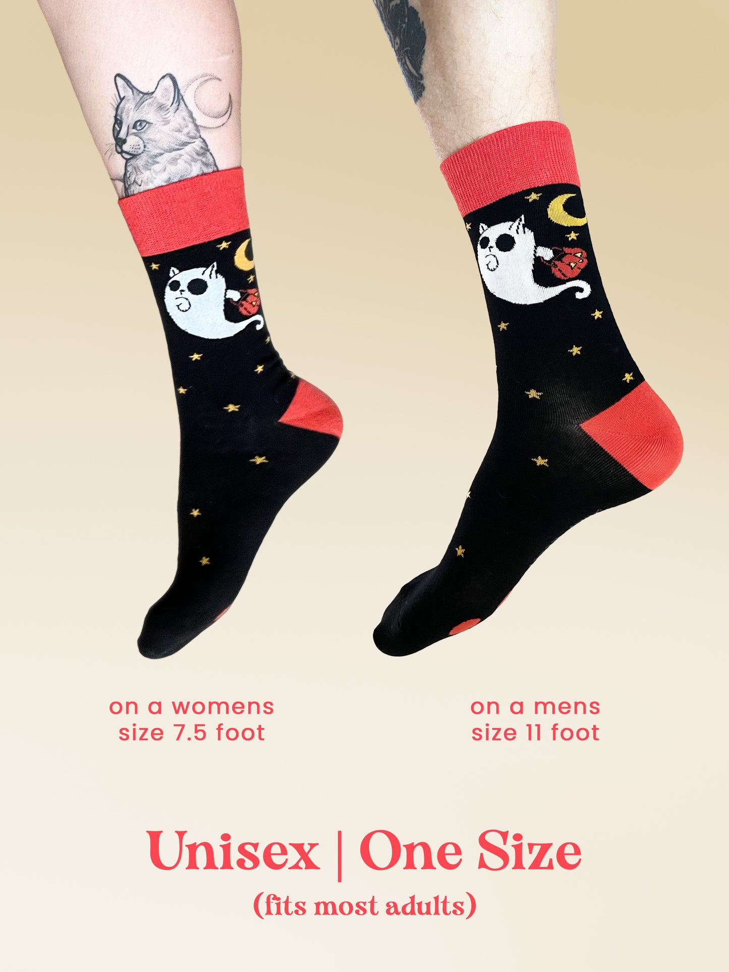 Moth Garden Socks
