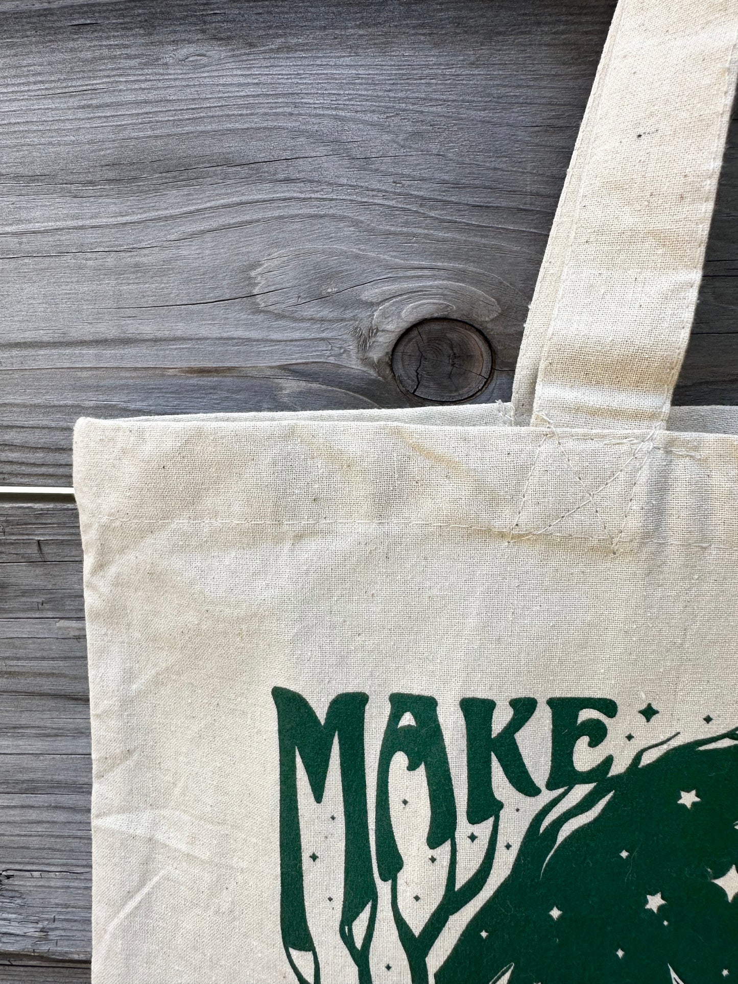 Make Magic Canvas Tote Bag