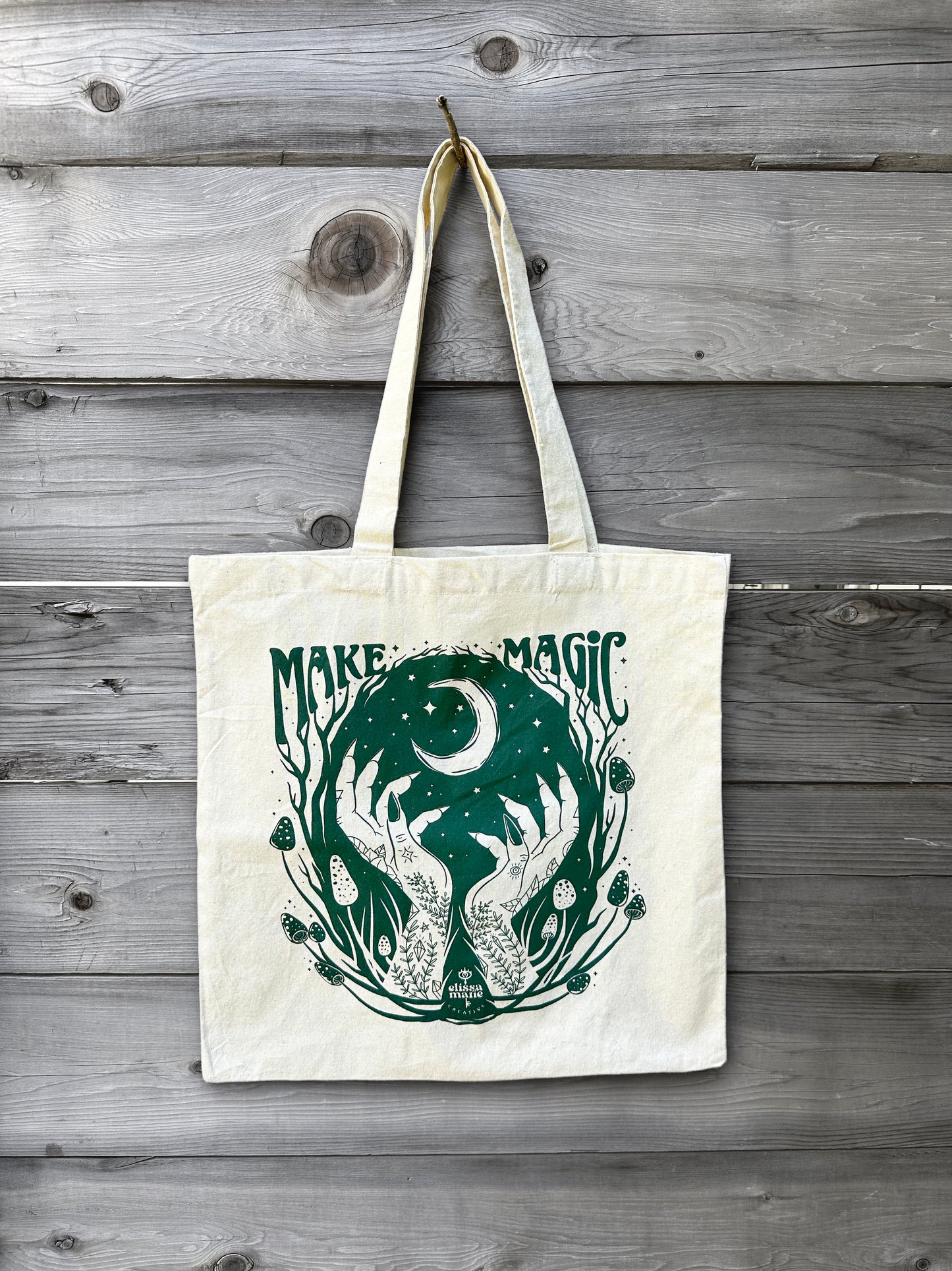 Make Magic Canvas Tote Bag