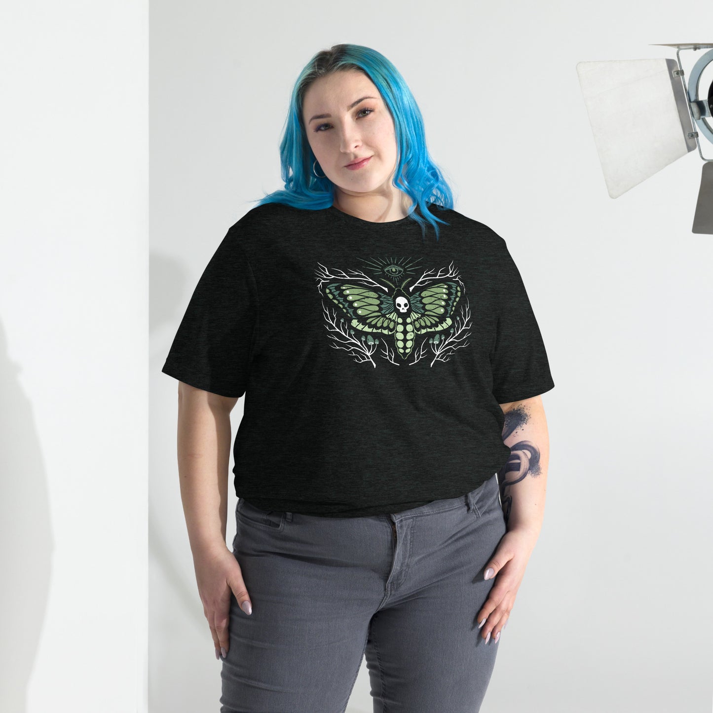 Death Moth Tri-Blend T-Shirt