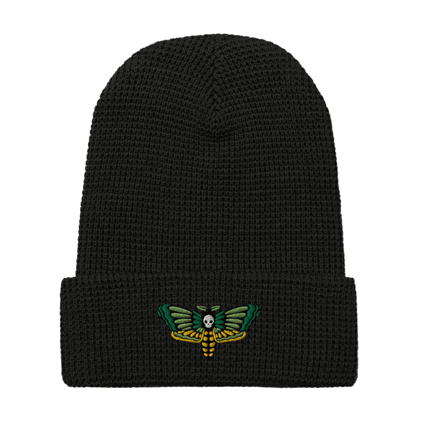 Death Moth Waffle Beanie