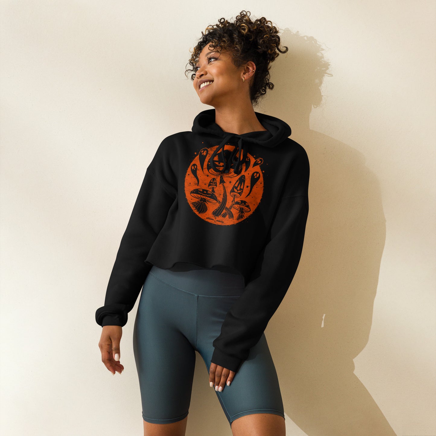 Wicked Woods Crop Hoodie