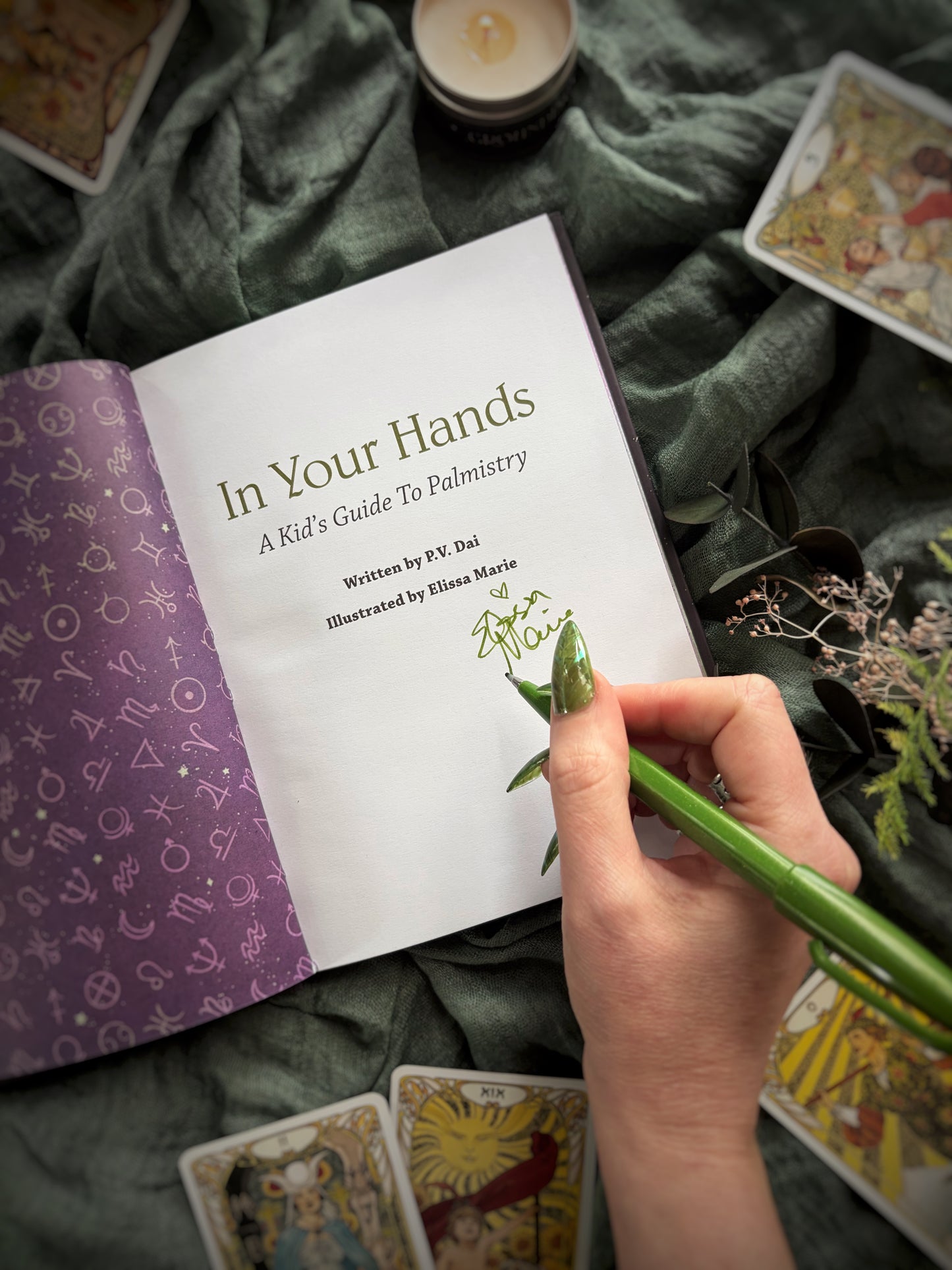 In Your Hands: A Kid's Guide to Palmistry - SIGNED EDITION