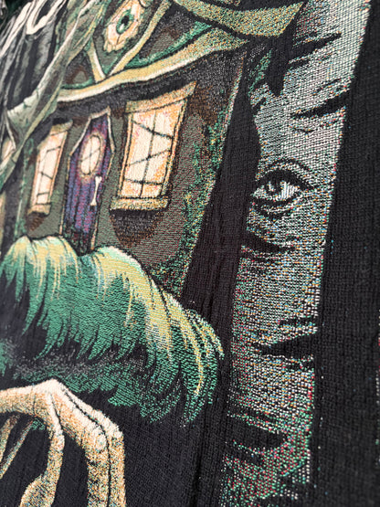 Baba Yaga Hut Woven Blanket