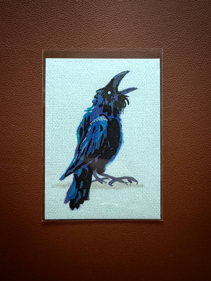 Raven #2 Limited Edition ACEO Mini Art Print