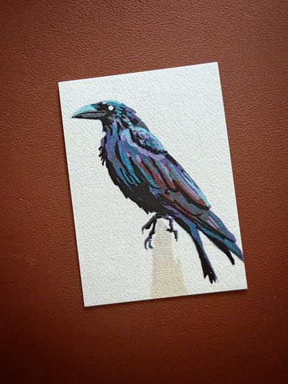 Raven #3 Limited Edition ACEO Mini Art Print