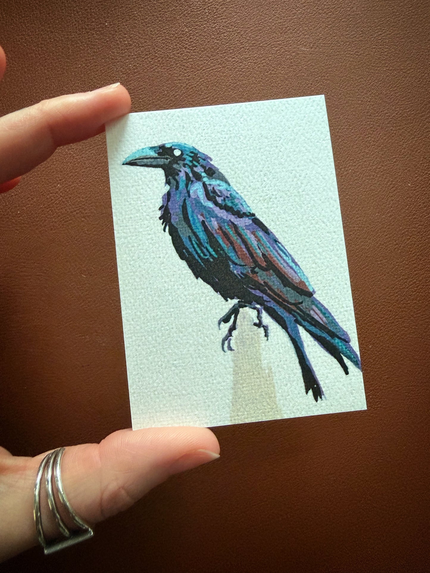 Raven #3 Limited Edition ACEO Mini Art Print