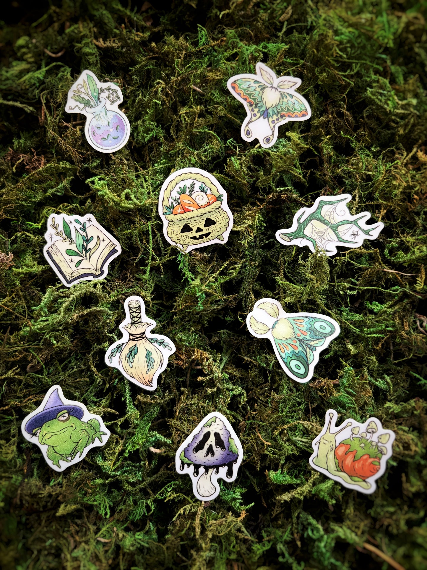 Mini Stickers: Bewitched Forest 10-pack
