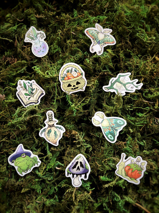 Mini Stickers: Bewitched Forest 10-pack