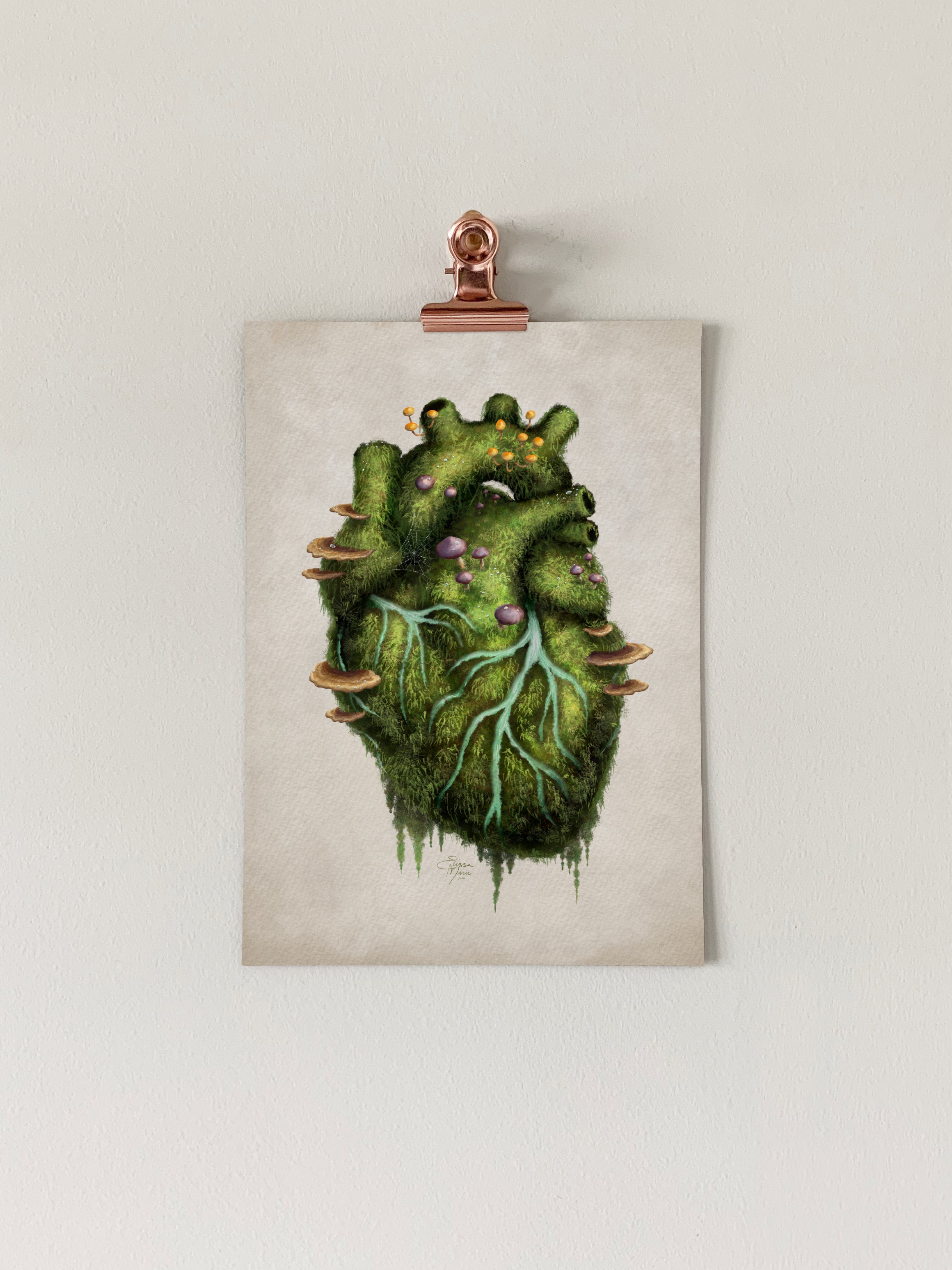 Wild Heart Art Print – Elissa Marie Creative