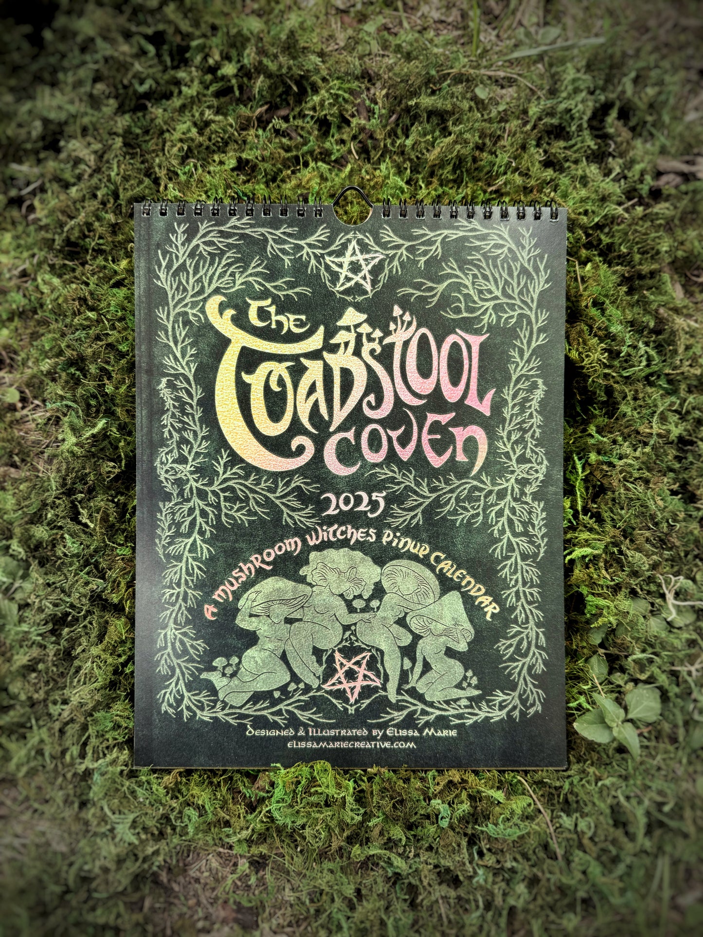 2025 Pin-Up Calendar: The Toadstool Coven