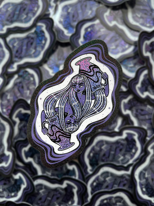 Aquarius Stardust Sticker