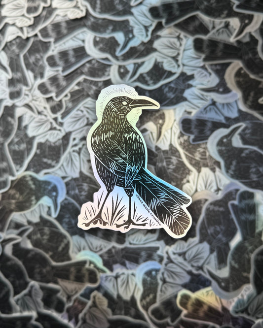 Blackbird Holo Sticker