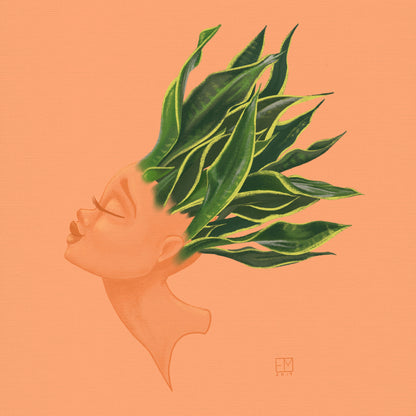 Plant Lady No. 1 Art Print