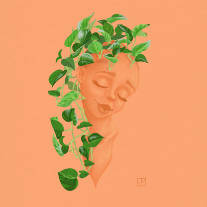 Plant Lady No. 2 Art Print