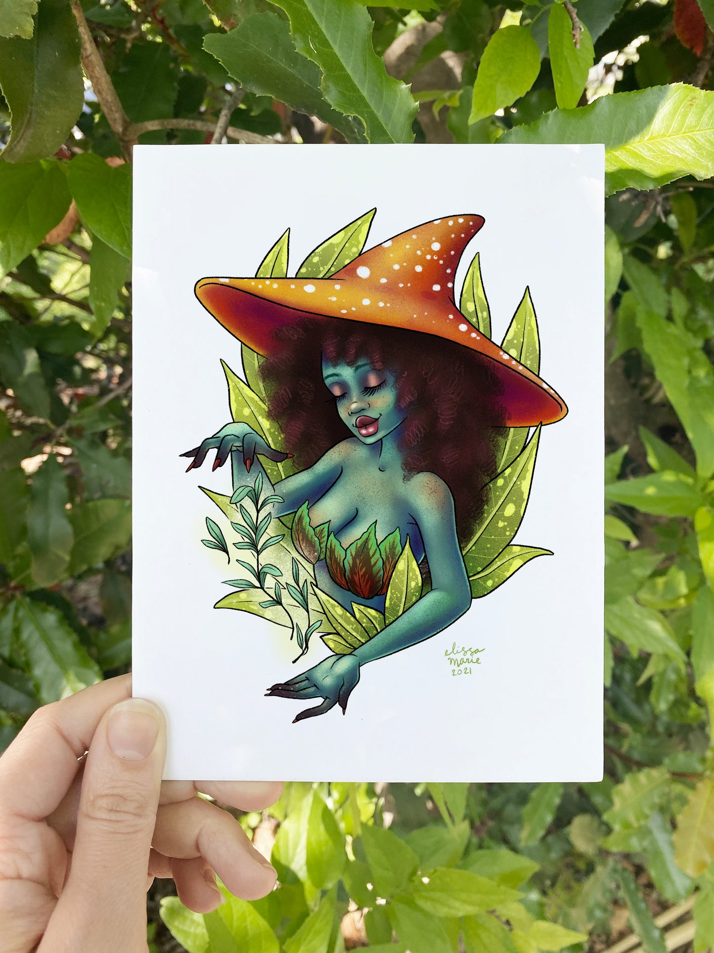 Plant Witch Art Print