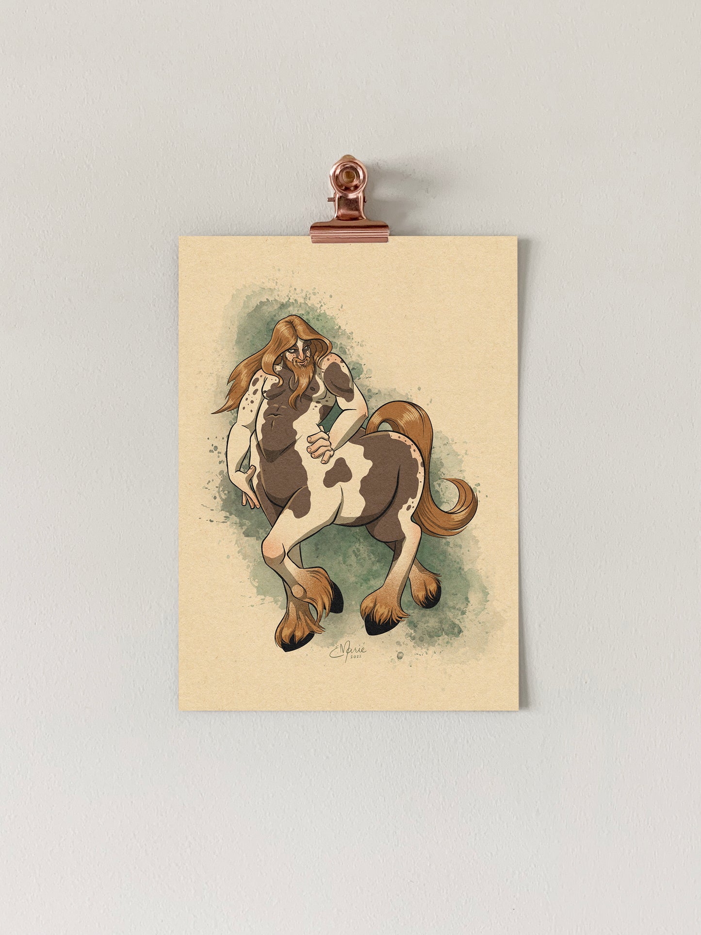 Centaur Pinup Art Print
