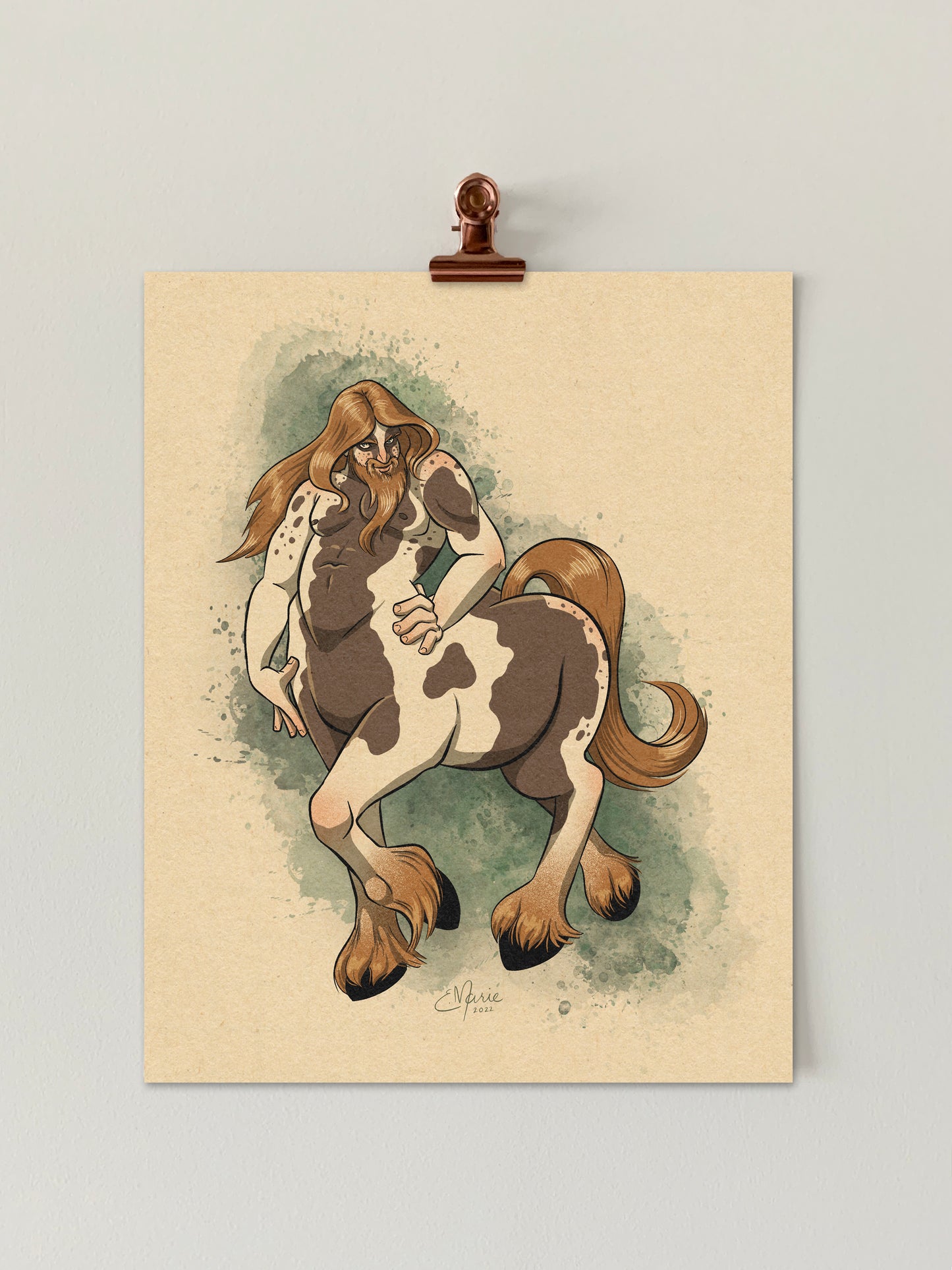 Centaur Pinup Art Print