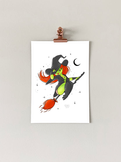 Classic Witch Art Print