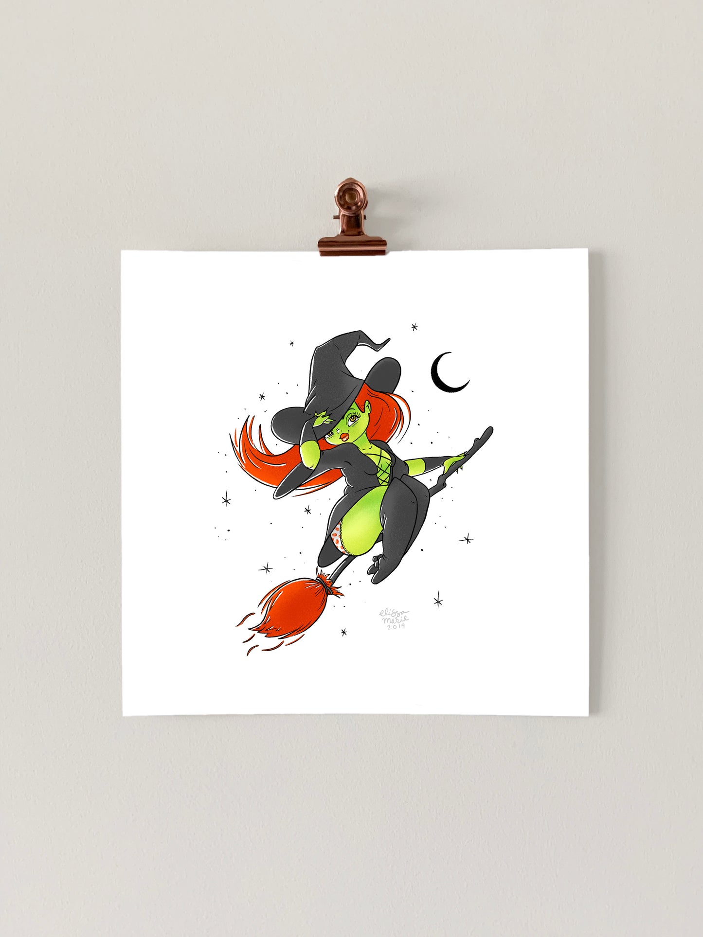 Classic Witch Art Print