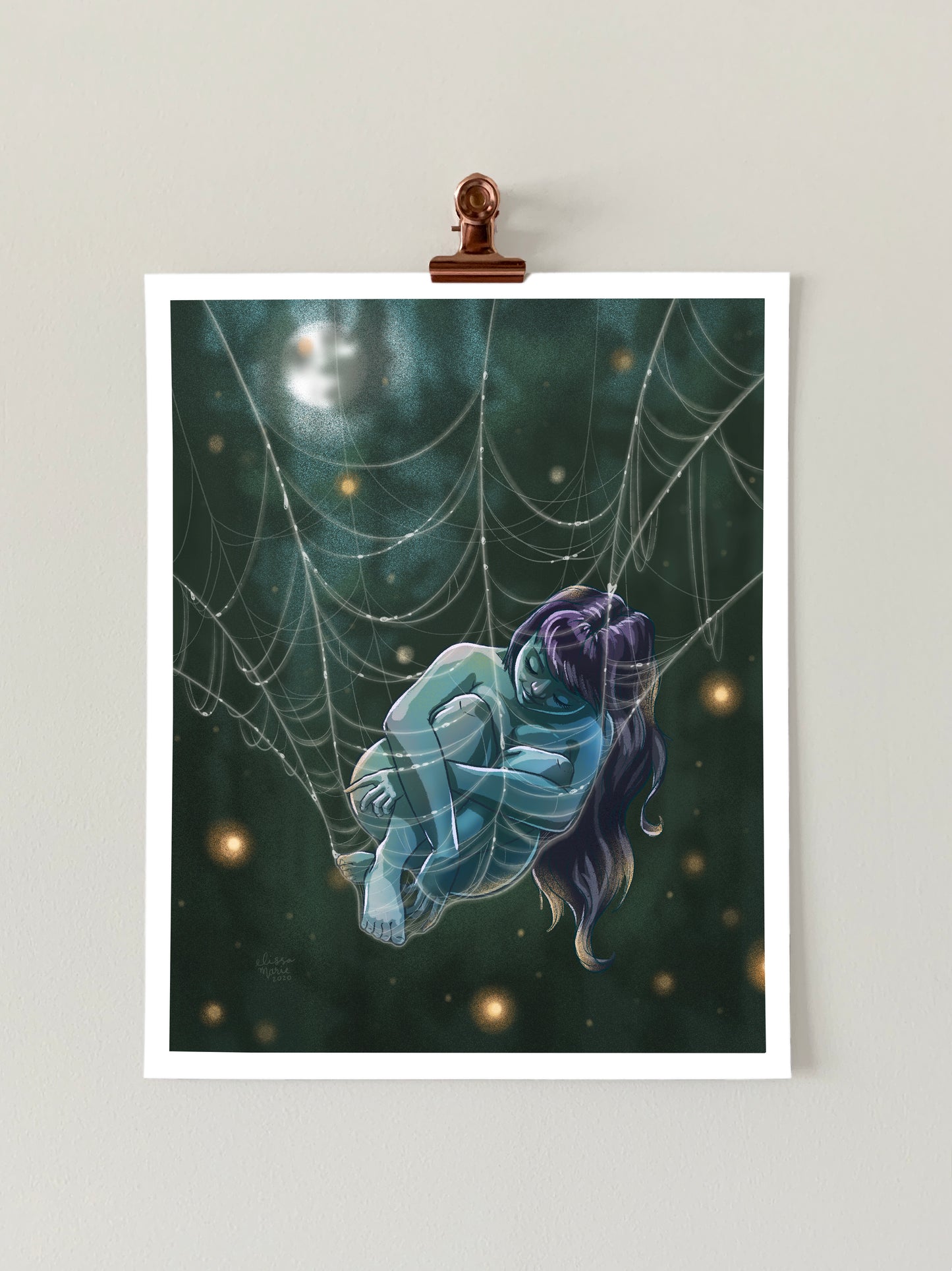Held & Supported Art Print