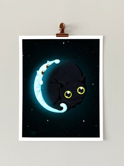 Crescent Mewn Art Print