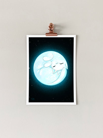 Full Mewn Art Print
