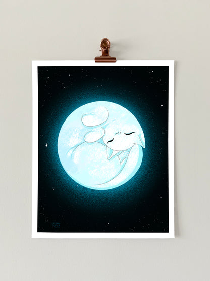 Full Mewn Art Print