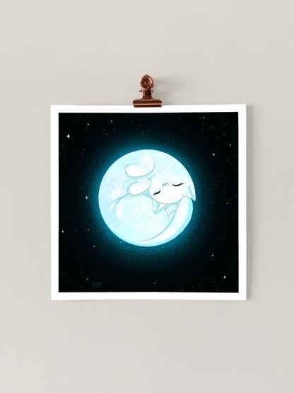 Full Mewn Art Print