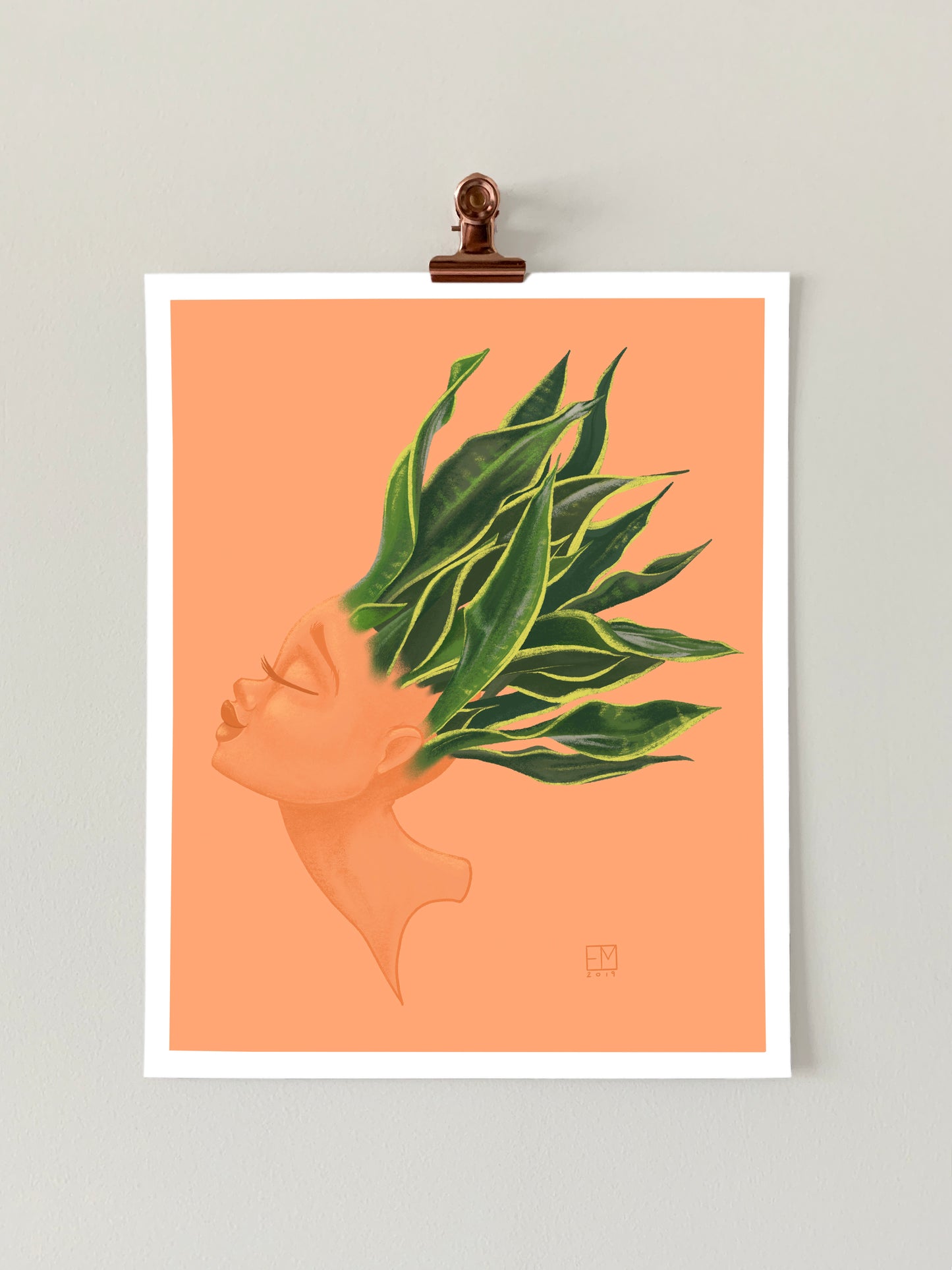 Plant Lady No. 1 Art Print